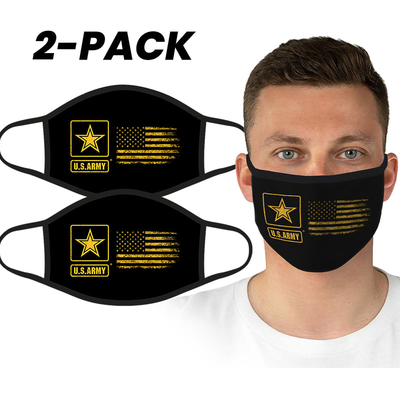 U.S. Army Yellow Flag Face Covering by Icon Sports
