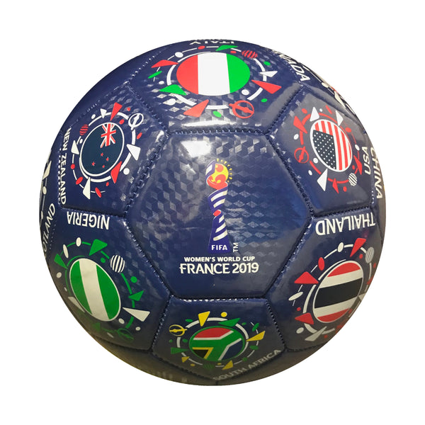 FIFA 2019 Women's World Cup France National Orbit Souvenir Size 5 Soccer by Icon Sports