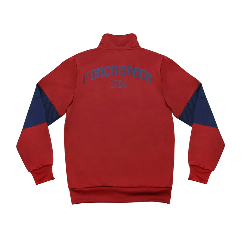 FC Barcelona Youth Full-Zip "Touchline" Track Jacket - Red by Icon Sports