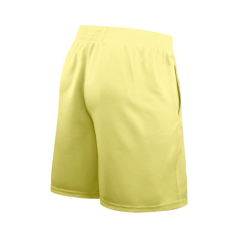 Club Am??rica Athletic Soccer Shorts in Yellow by Icon Sports