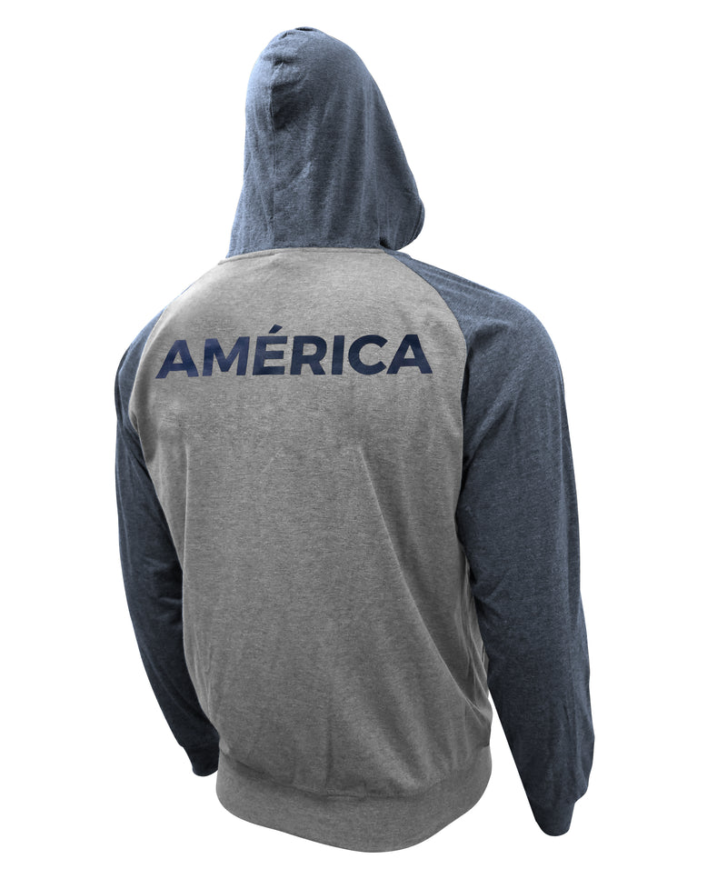 Club Am??rica Lightweight Full-Zip Hoodie by Icon Sports