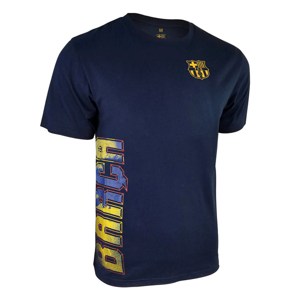 FC Barcelona T-Shirt - Navy by Icon Sports
