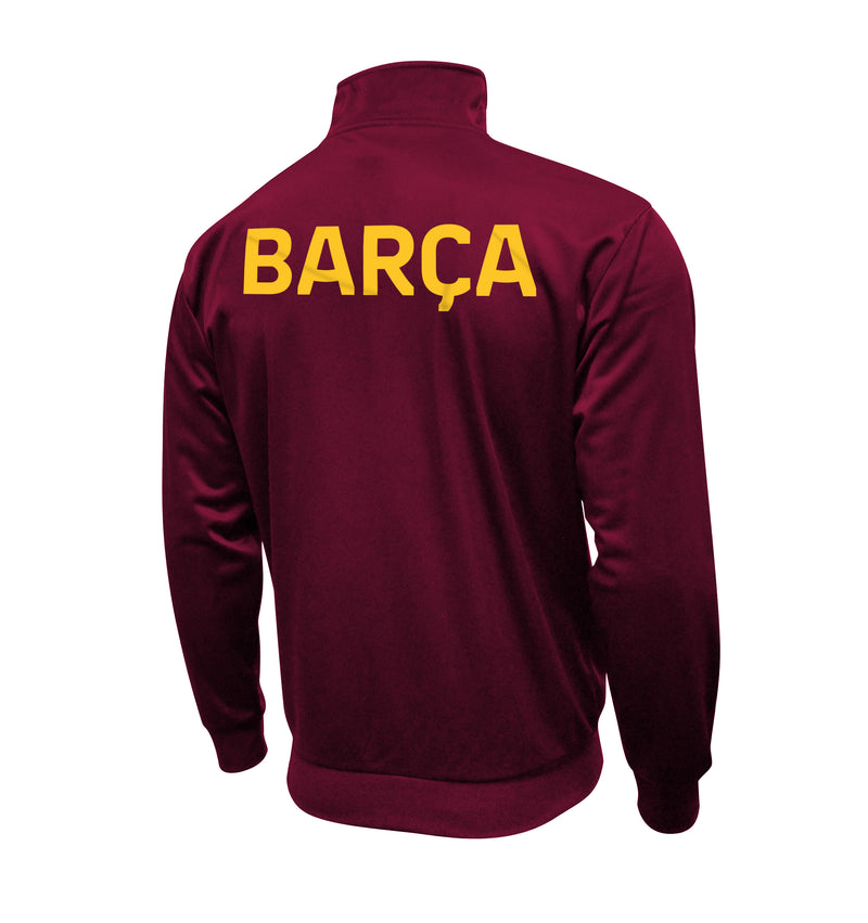 FC Barcelona Youth Full-Zip Track Jacket - Red by Icon Sports