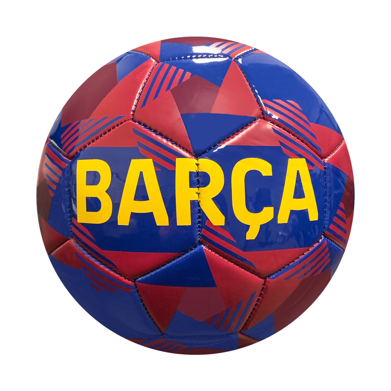 FC Barcelona Prism Size 5 Soccer Ball - Navy by Icon Sports