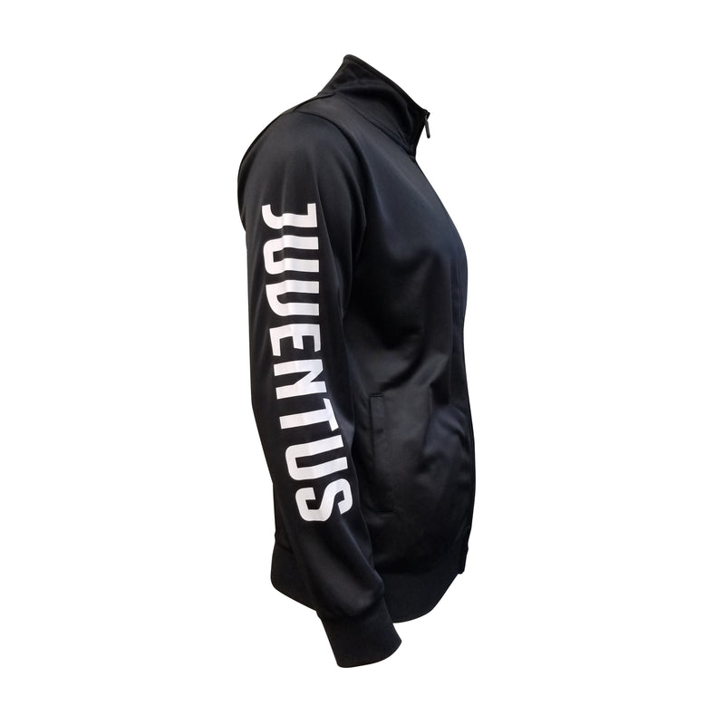 Juventus Adult Full-Zip Track Jacket - Black by Icon Sports