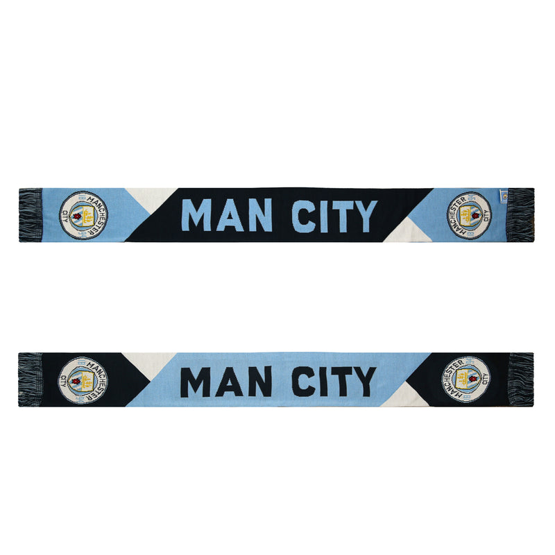 Manchester City Facet Reversible Fan Scarf by Icon Sports