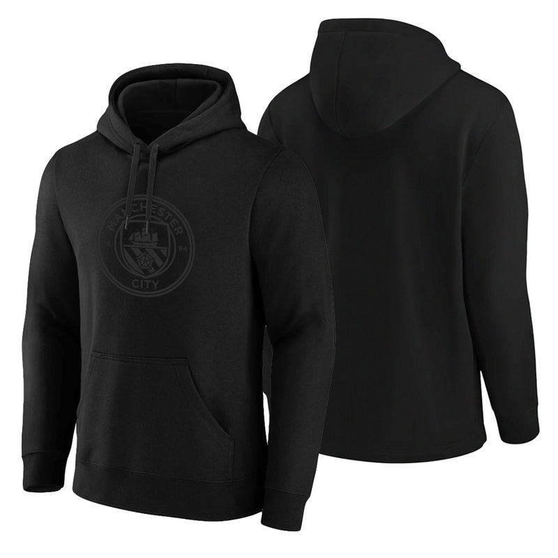 Manchester City Adult Blackout Pullover Hoodie