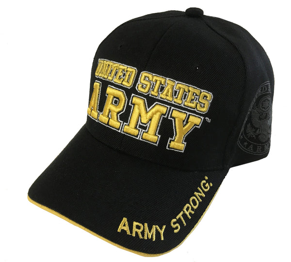 U.S. Army Acrylic Cap - Black by Icon Sports