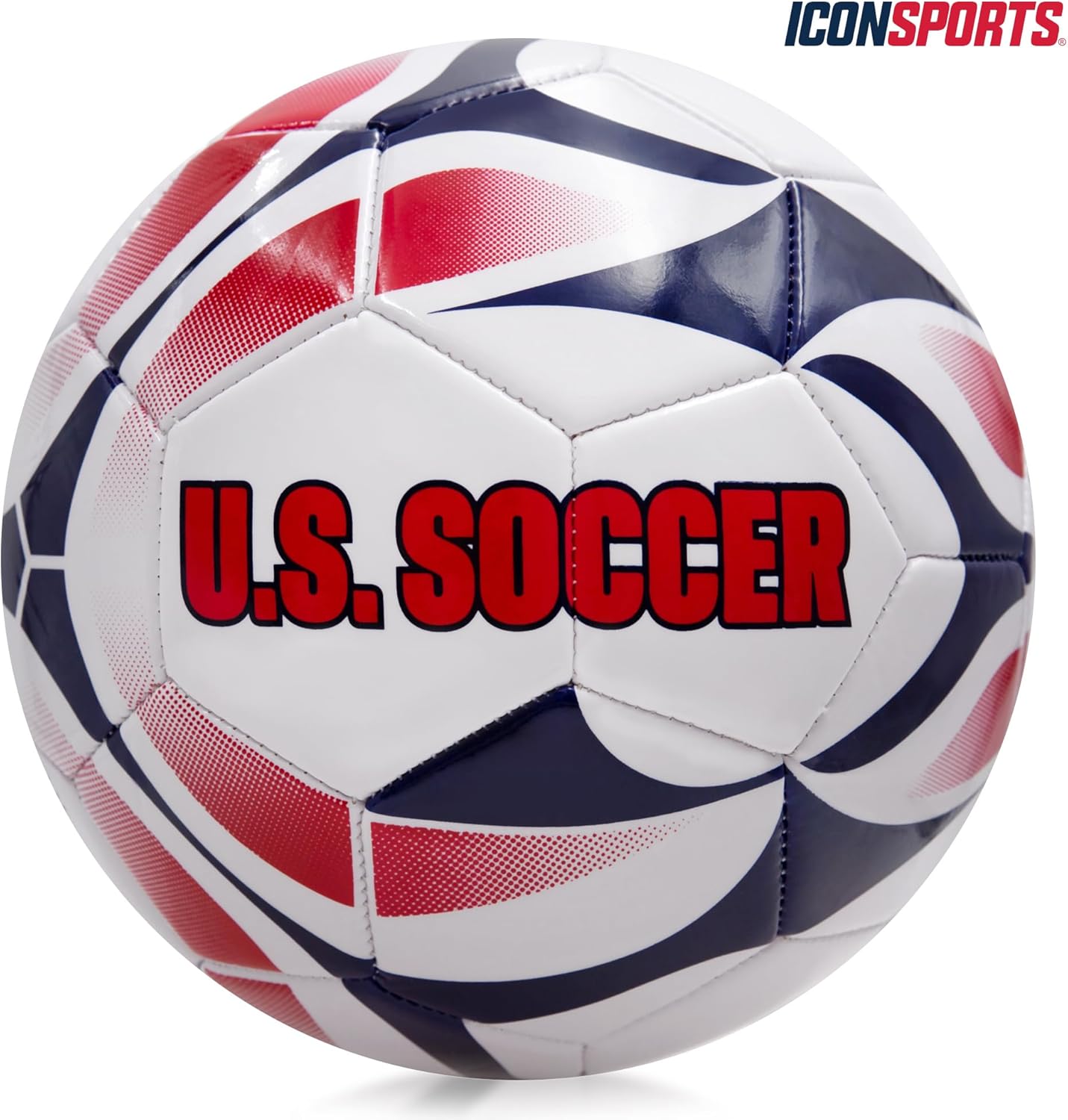 Officially Licensed U.S. Soccer Red Inked Soccer Ball