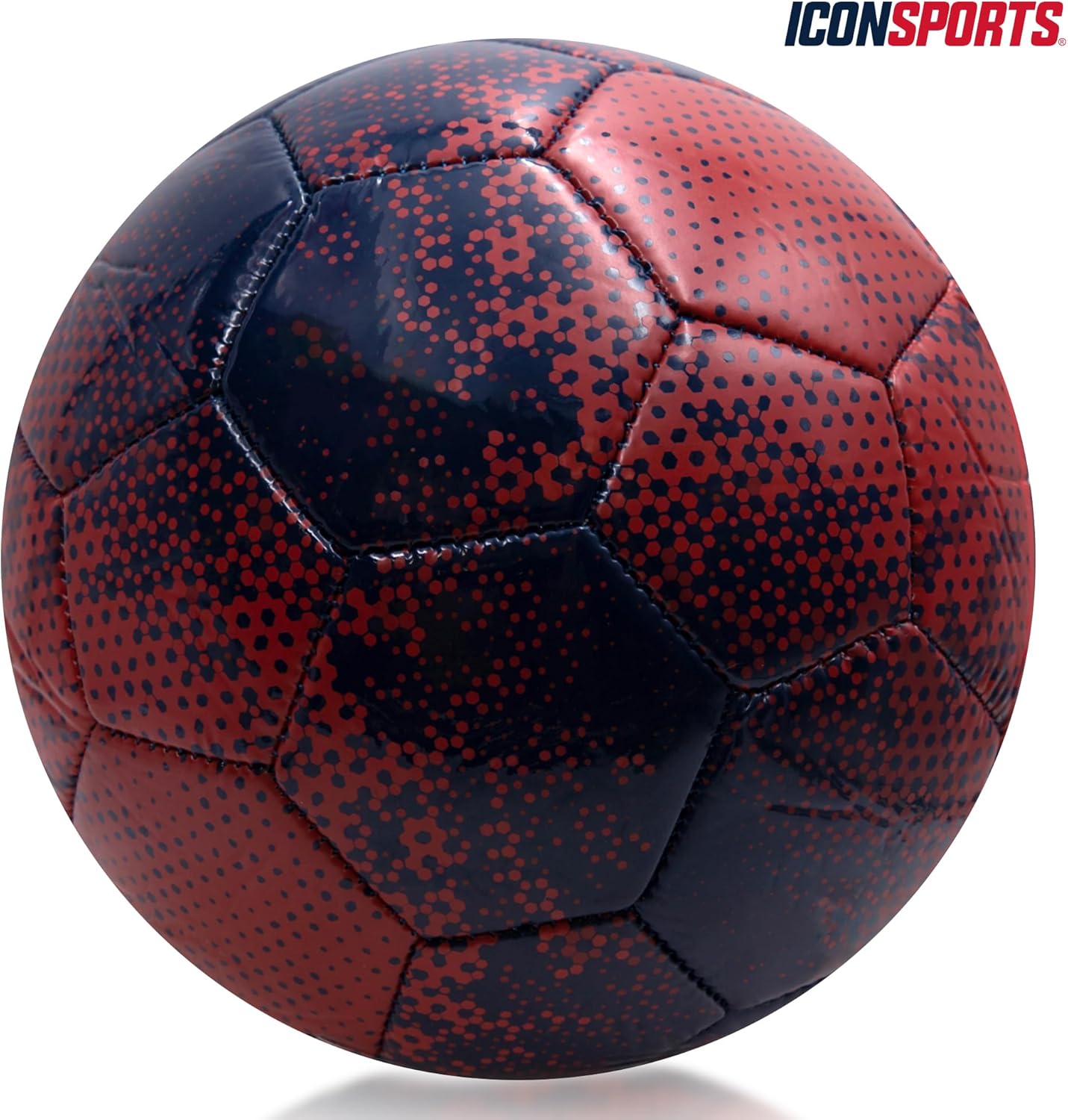 Officially Licensed U.S. Soccer Red Solar Flare Soccer Ball