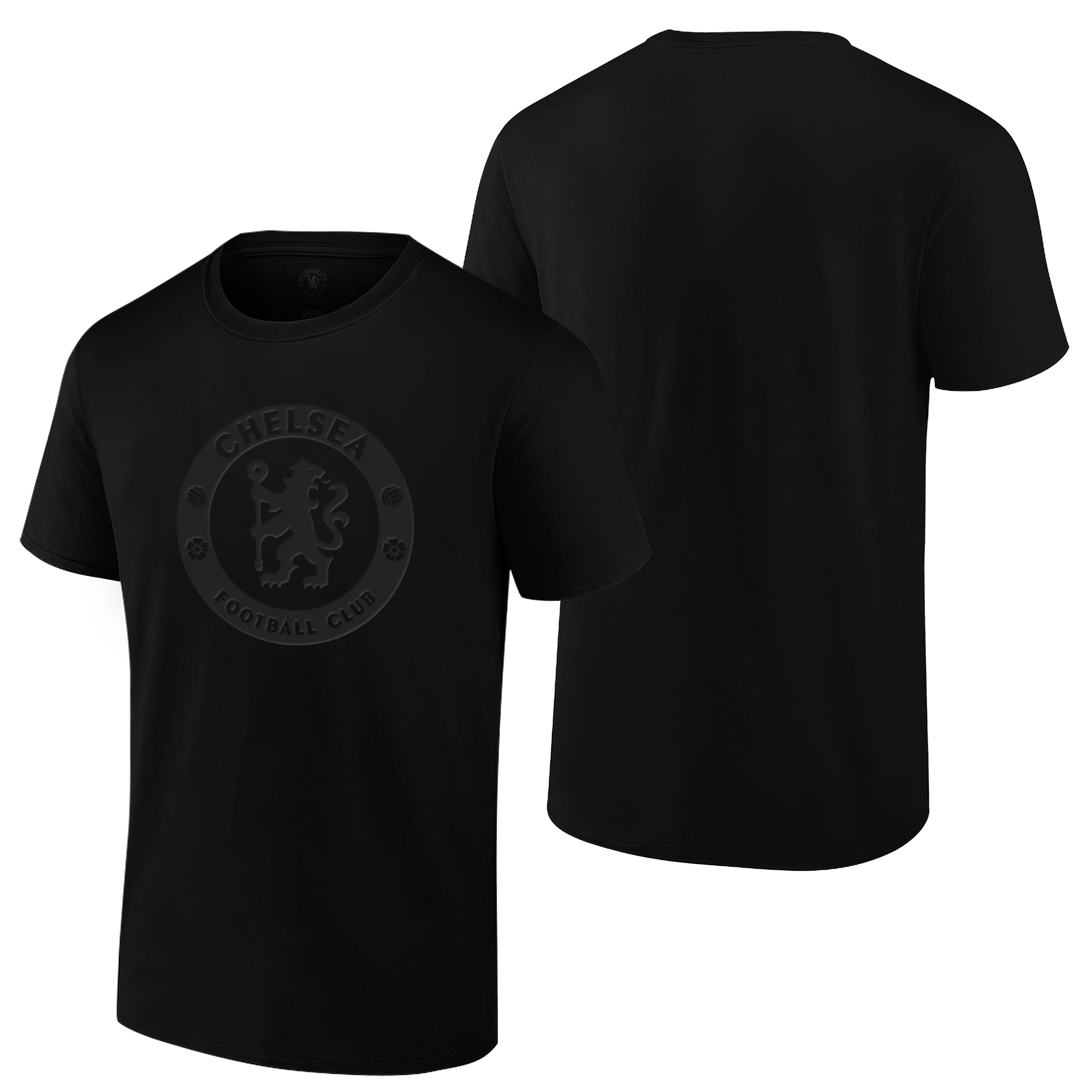 Chelsea FC Adult Blackout Cotton T-Shirt