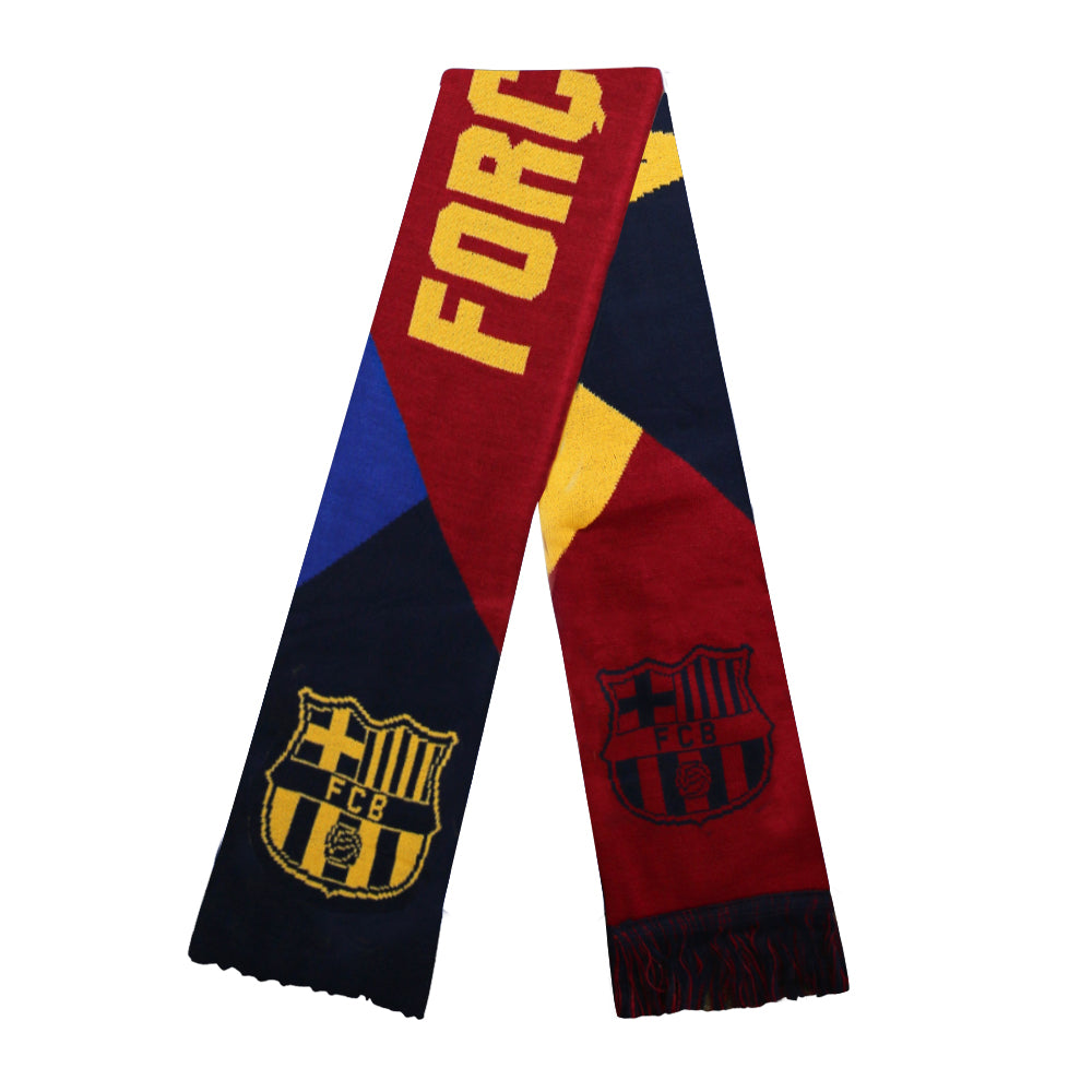 Icon Sports Officially Licensed FC Barcelona Ultimate Fan Pack - Soccer Bag, Scarf, Jacket & Shirts Value Set