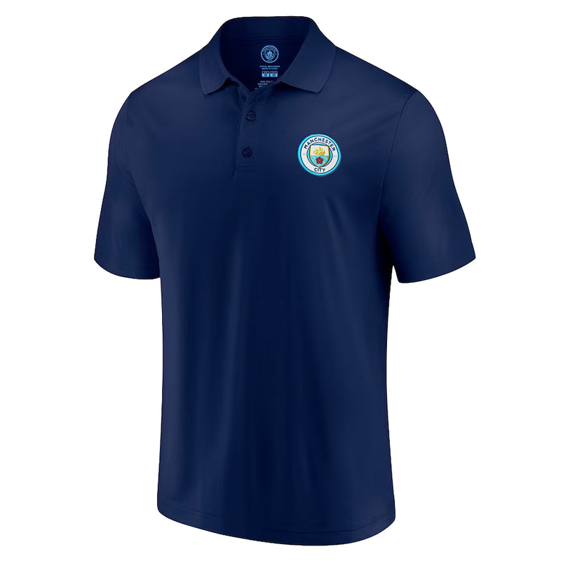 Manchester City Adult Wolven Patch Polo Shirt