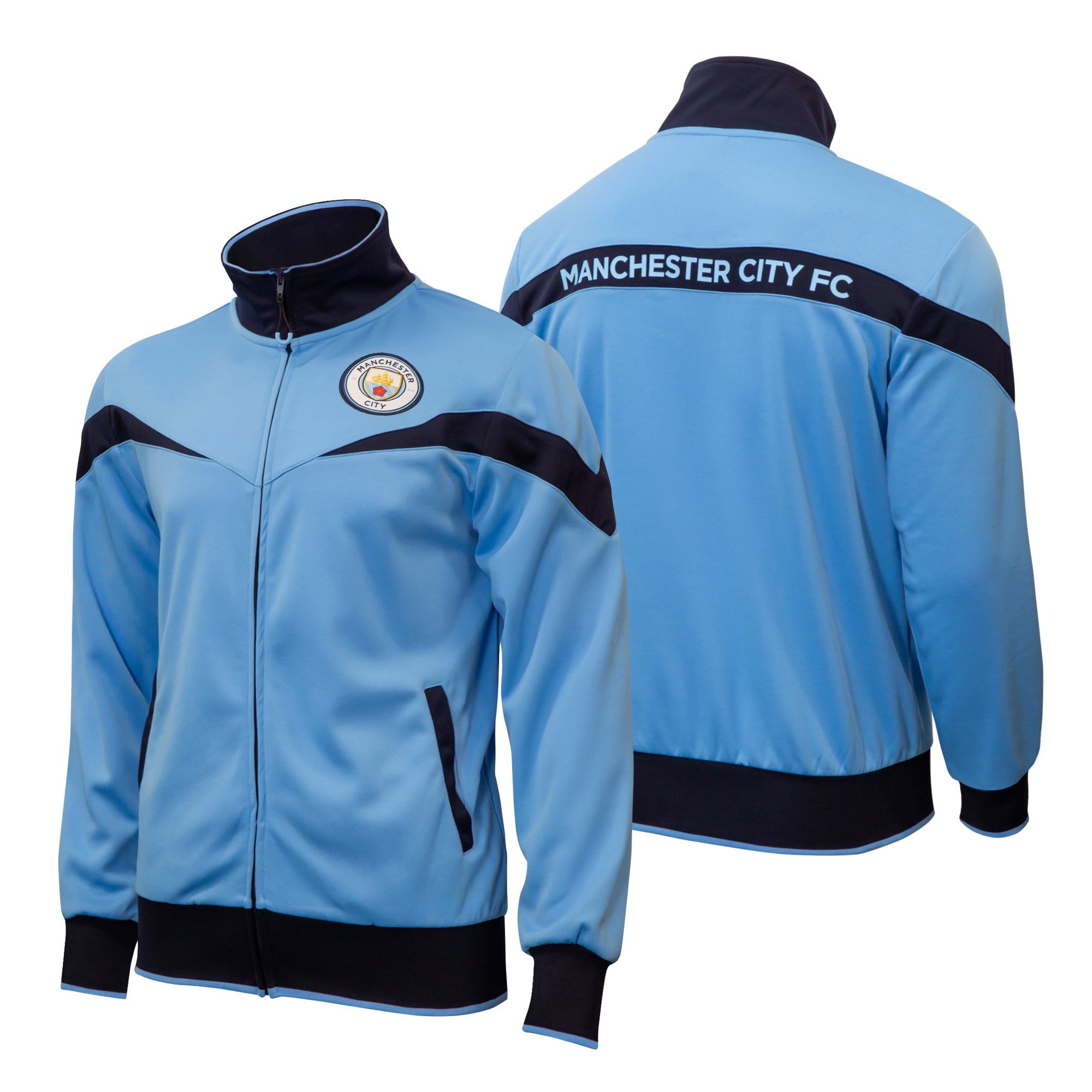 Manchester City FC Adult Striker Full-Zip Track Jacket