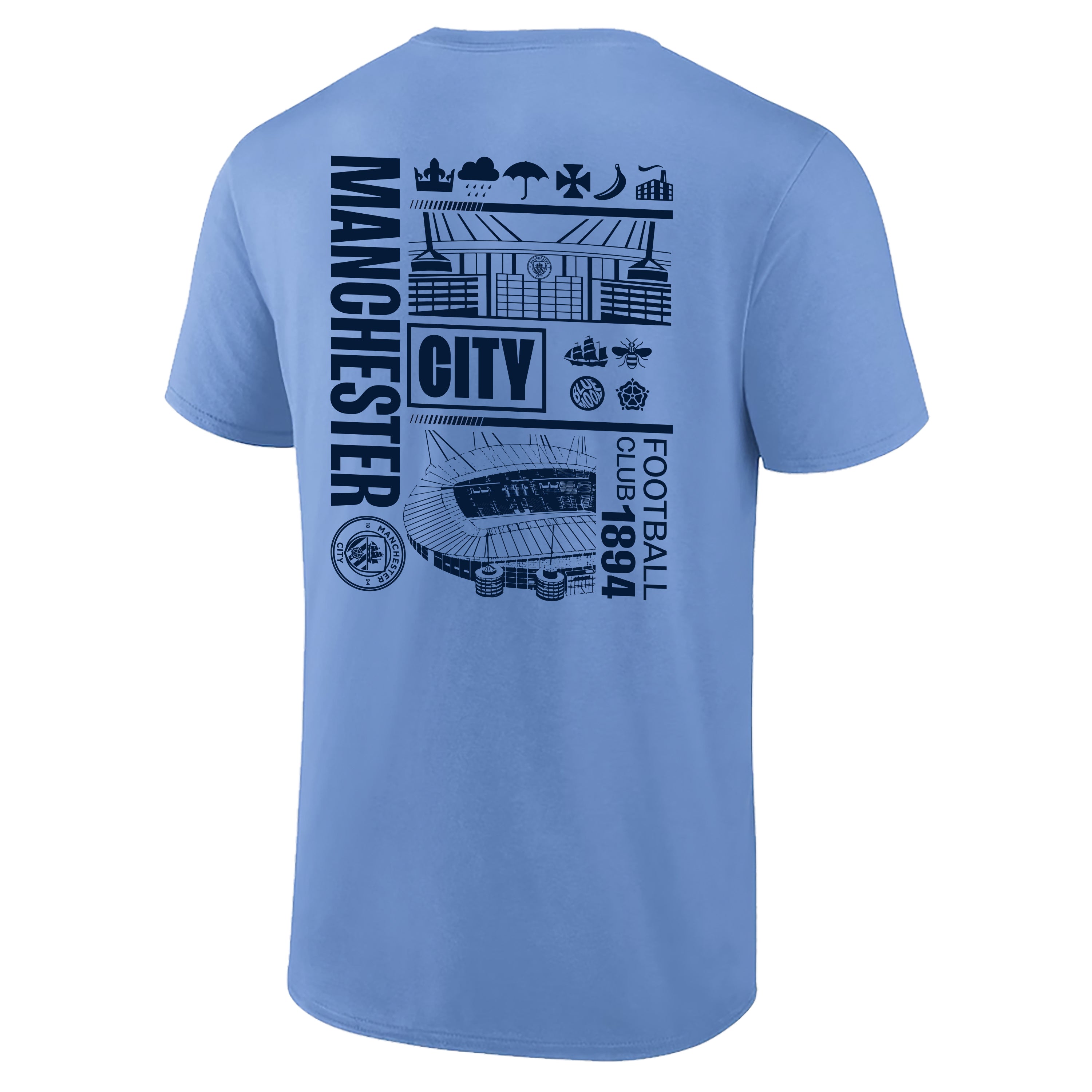 Manchester City FC Adult City Stadium T-Shirt