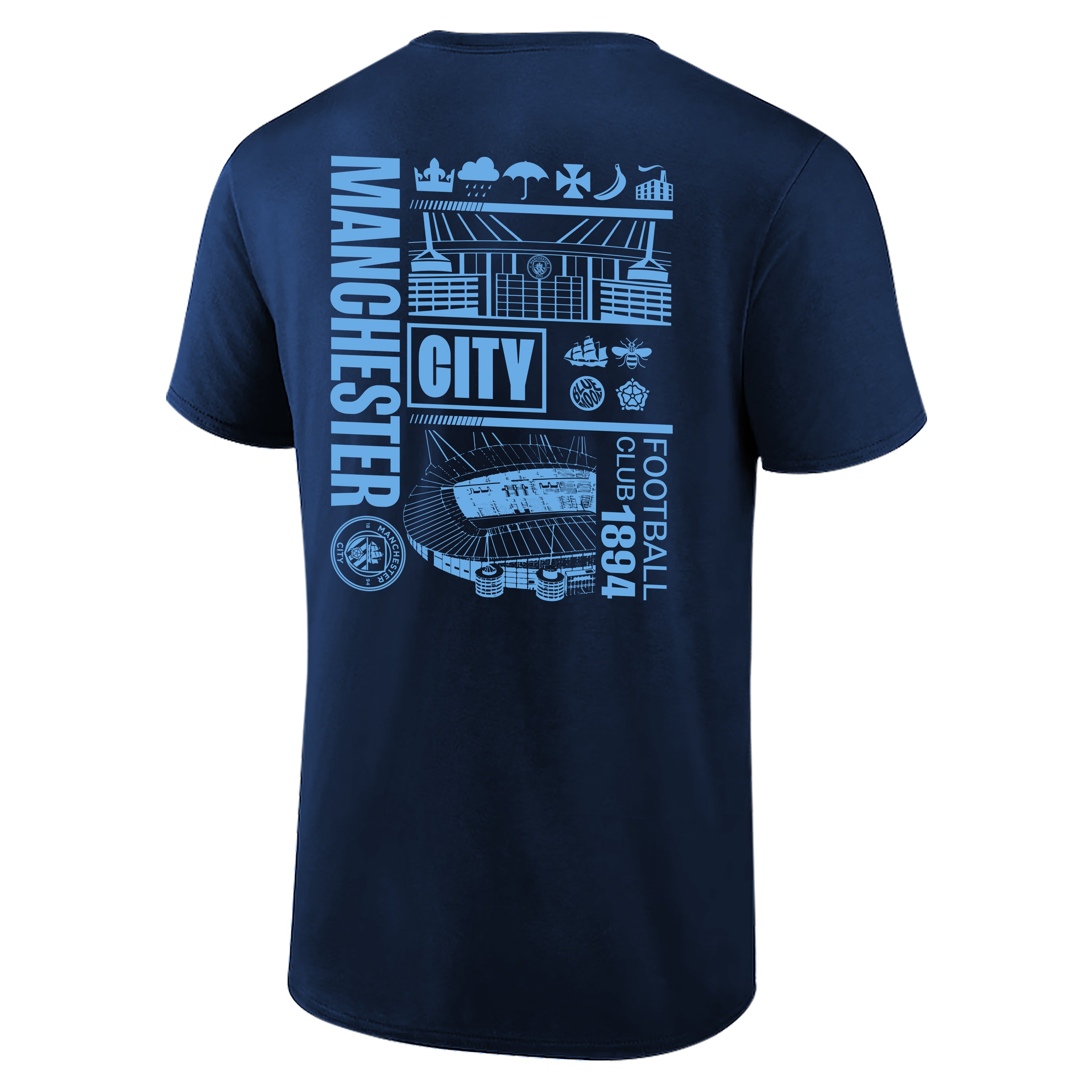 Manchester City FC Adult City Stadium T-Shirt