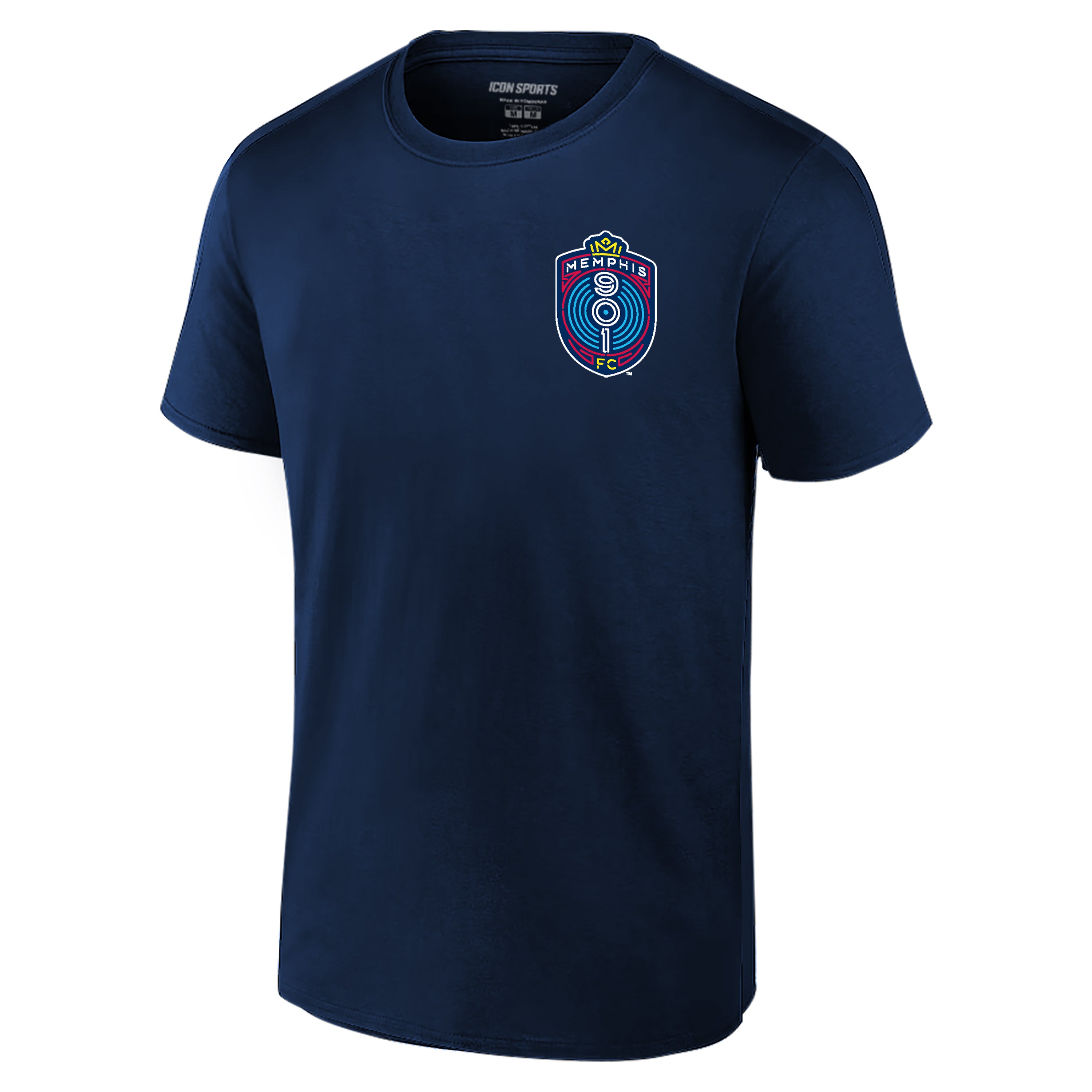 Memphis 901 FC USL Adult Logo T-Shirt