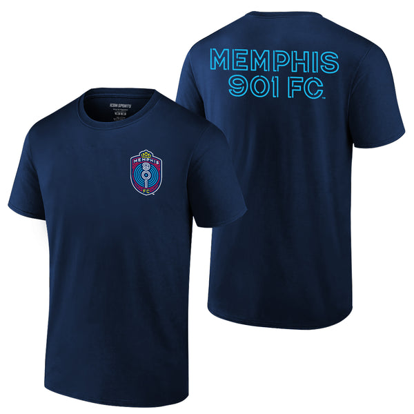 Memphis 901 FC USL Adult Logo T-Shirt