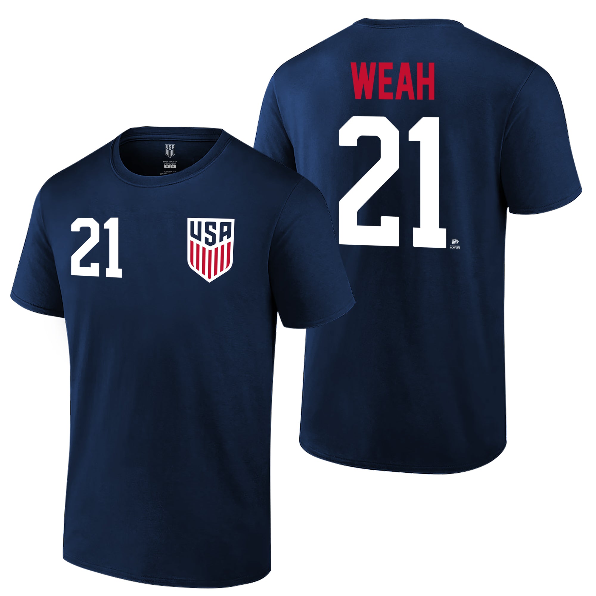 Tim Weah USMNT Men's T-Shirt