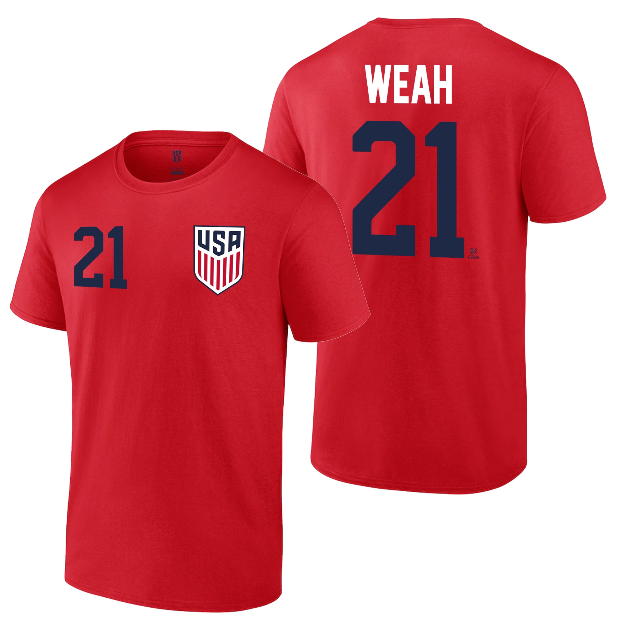 Tim Weah USMNT Men's T-Shirt