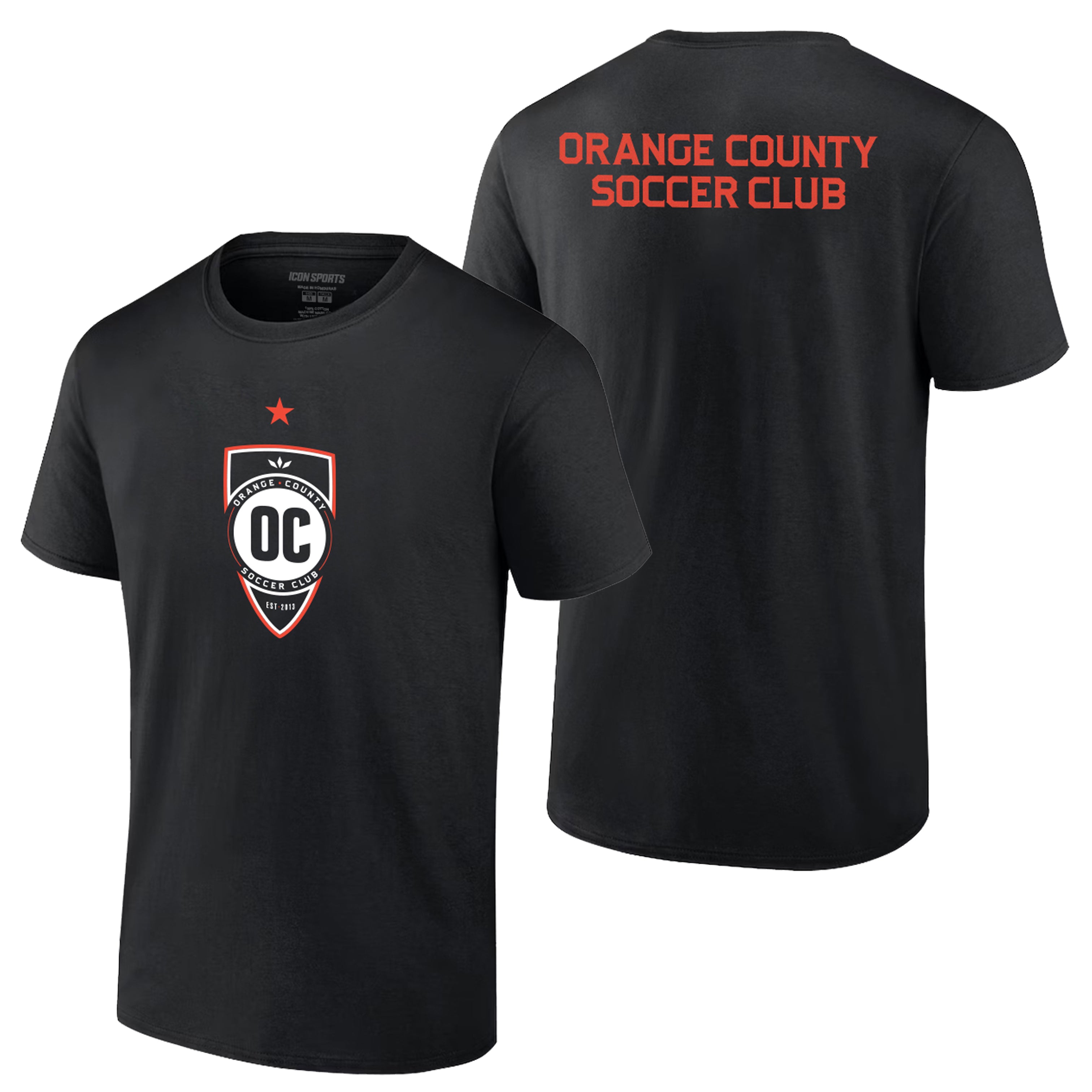 Orange County SC USL Adult Logo T-Shirt