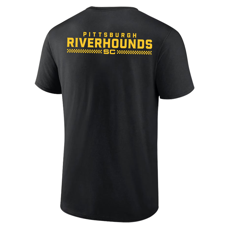Pittsburgh Riverhounds SC USL Adult Logo T-Shirt