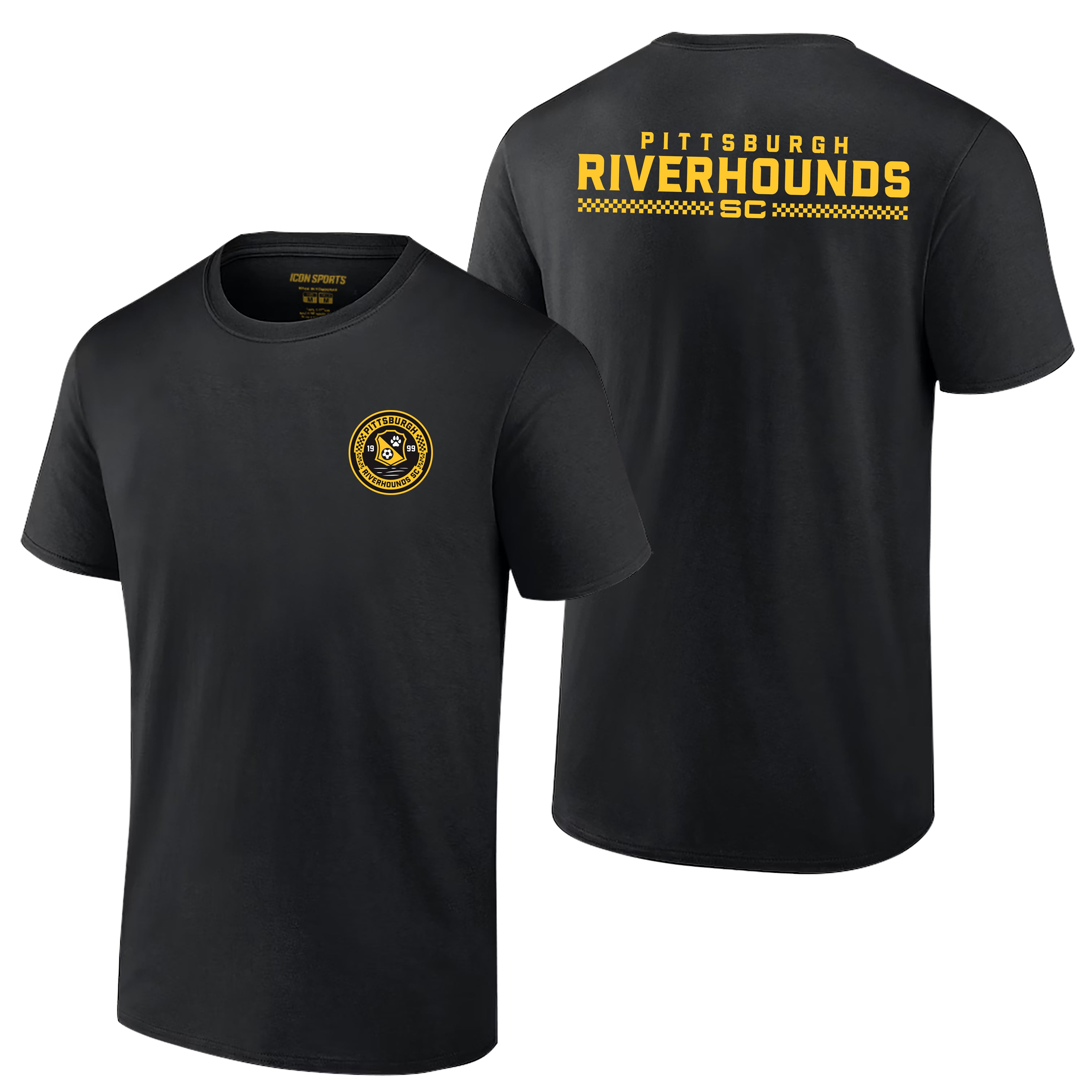 Pittsburgh Riverhounds SC USL Adult Logo T-Shirt