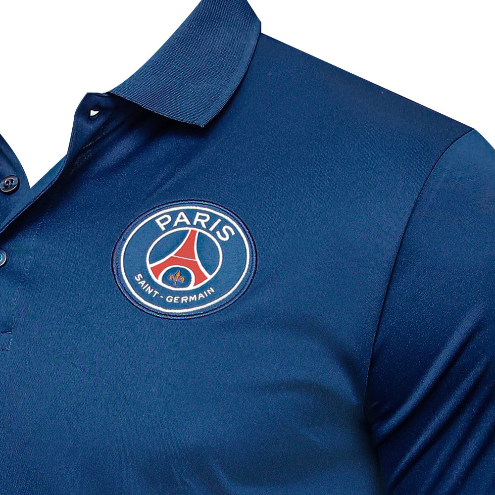 Paris Saint-Germain Adult Embroidered Logo Polo Shirt