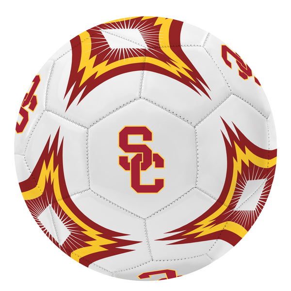 USC Kaleidoscope Regulation Size 5 College Soccer Ball