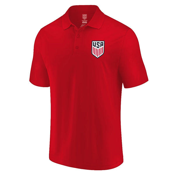 U.S. Soccer Adult Wolven Patch Polo Shirt