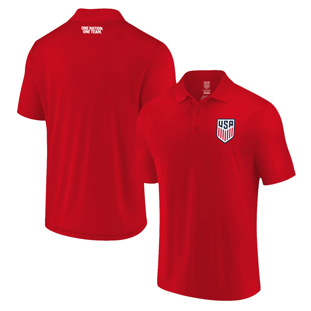 U.S. Soccer Adult Wolven Patch Polo Shirt