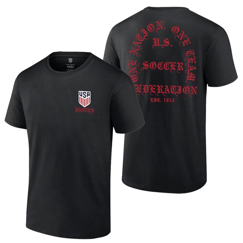 U.S. Soccer Independence Black T-Shirt