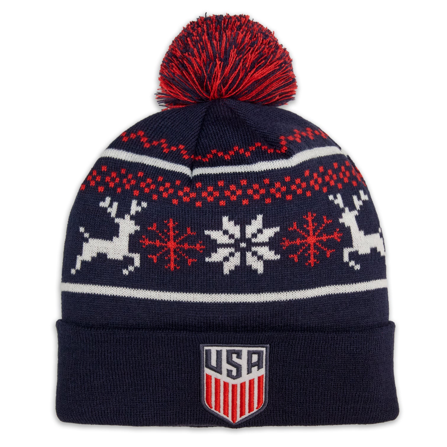 U.S. Soccer Premium Soft Knit Holiday Beanie