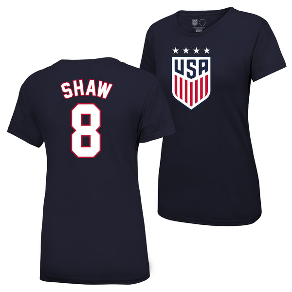 Jaedyn Shaw USWNT Women's 4 Star T-Shirt