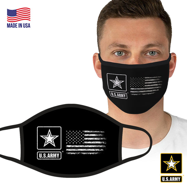 U.S. Army White Flag Face Covering by Icon Sports