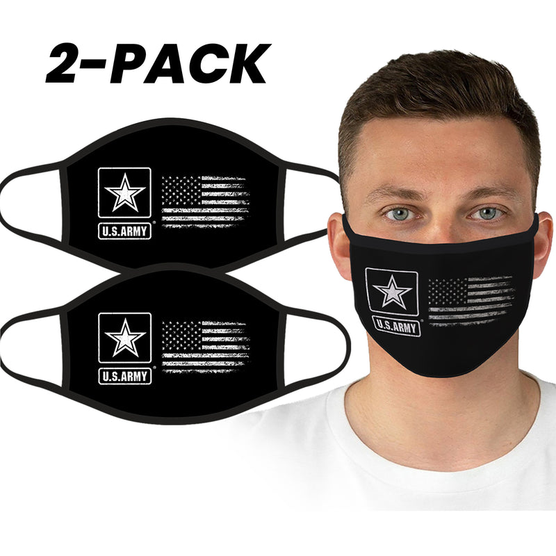 U.S. Army White Flag Face Covering by Icon Sports