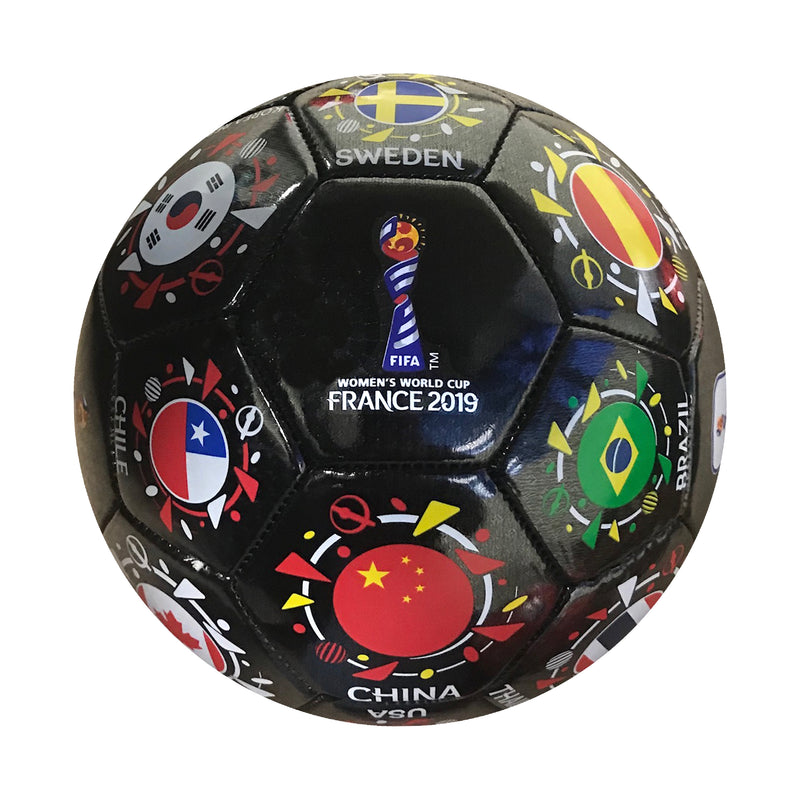 FIFA 2019 Women's World Cup France National Orbit Souvenir Size 5 Soccer by Icon Sports
