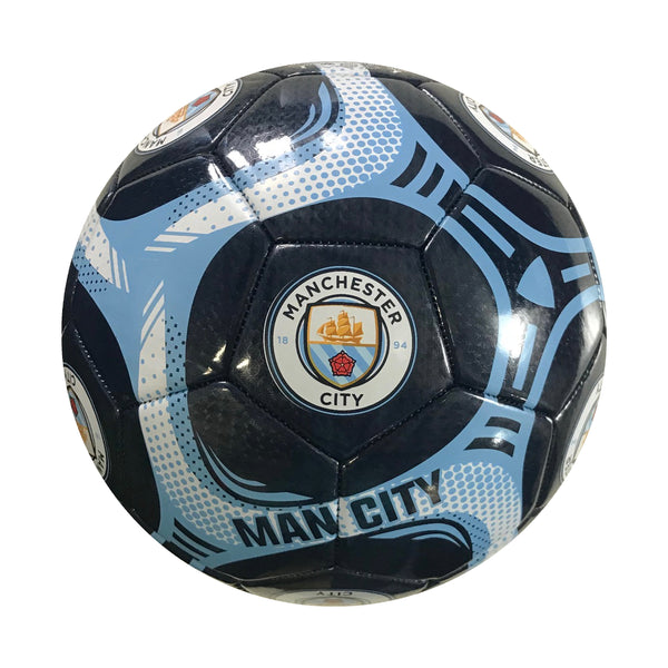 Manchester City Navy Comet Size 5 Soccer Ball by Icon Sports