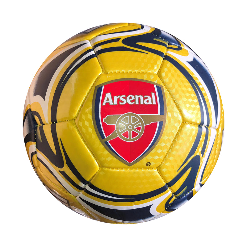 Arsenal Gold Flare Size 5 Soccer Ball by Icon Sports