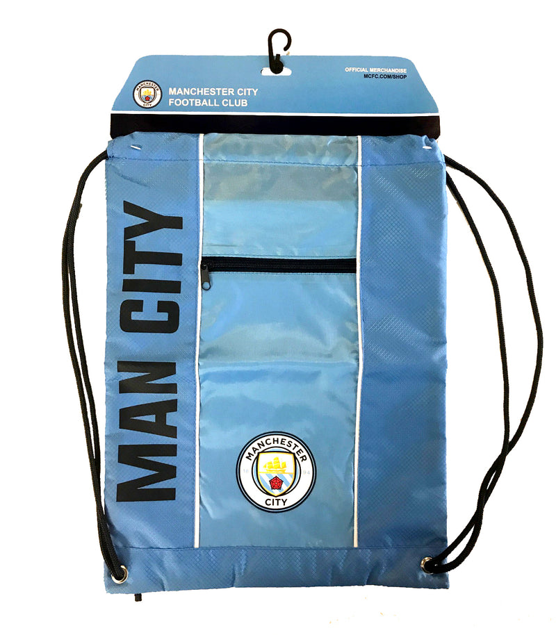 Manchester City FC Drawstring Cinch Bag by Icon Sports