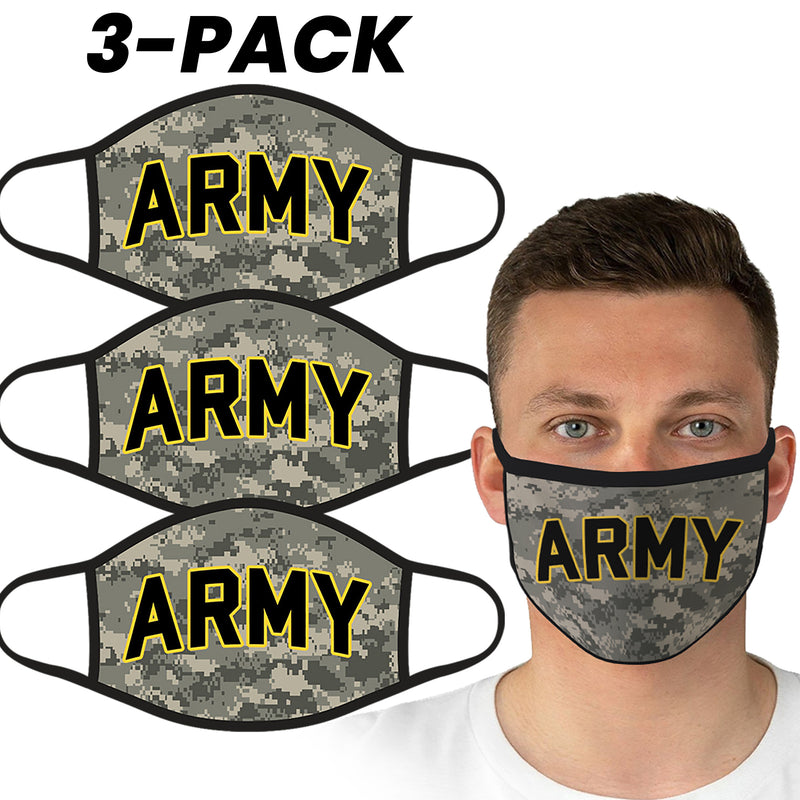 U.S. Army Officially Licensed Face Covering in Digital Camo by Icon Sports