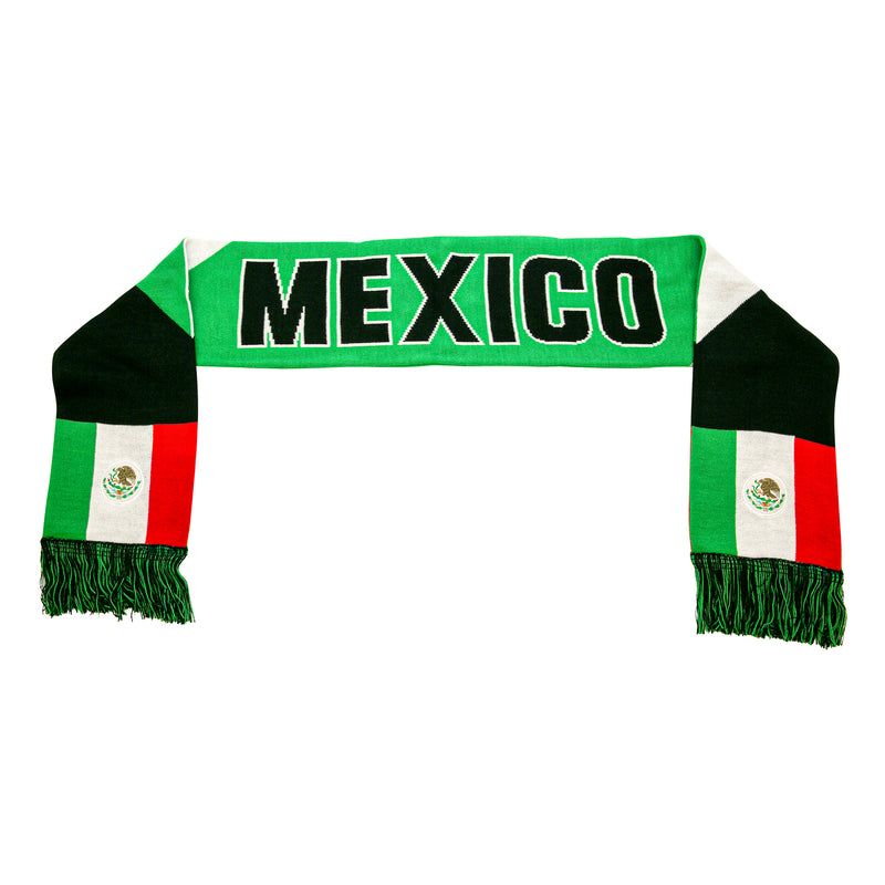 Mexico "Facet" Reversible Fan Scarf by Icon Sports
