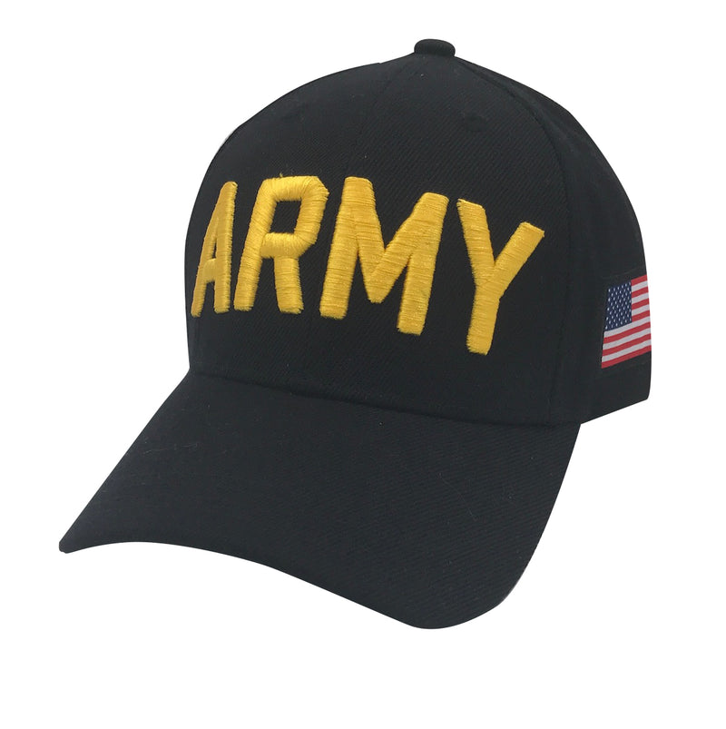 ARMY Acrylic Cap - Black by Icon Sports