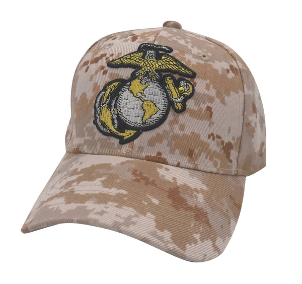 U.S. Marine Corps Crest Acrylic Cap - Digital Camo by Icon Sports