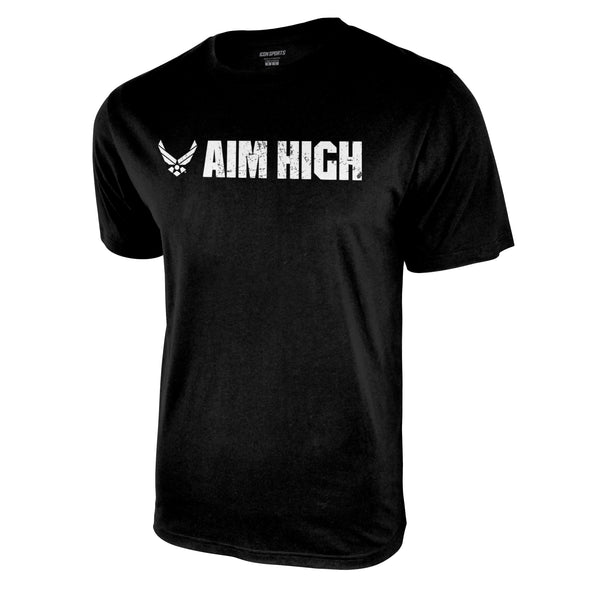 U.S. Air Force Aim High Adult Graphic T-Shirt by Icon Sports