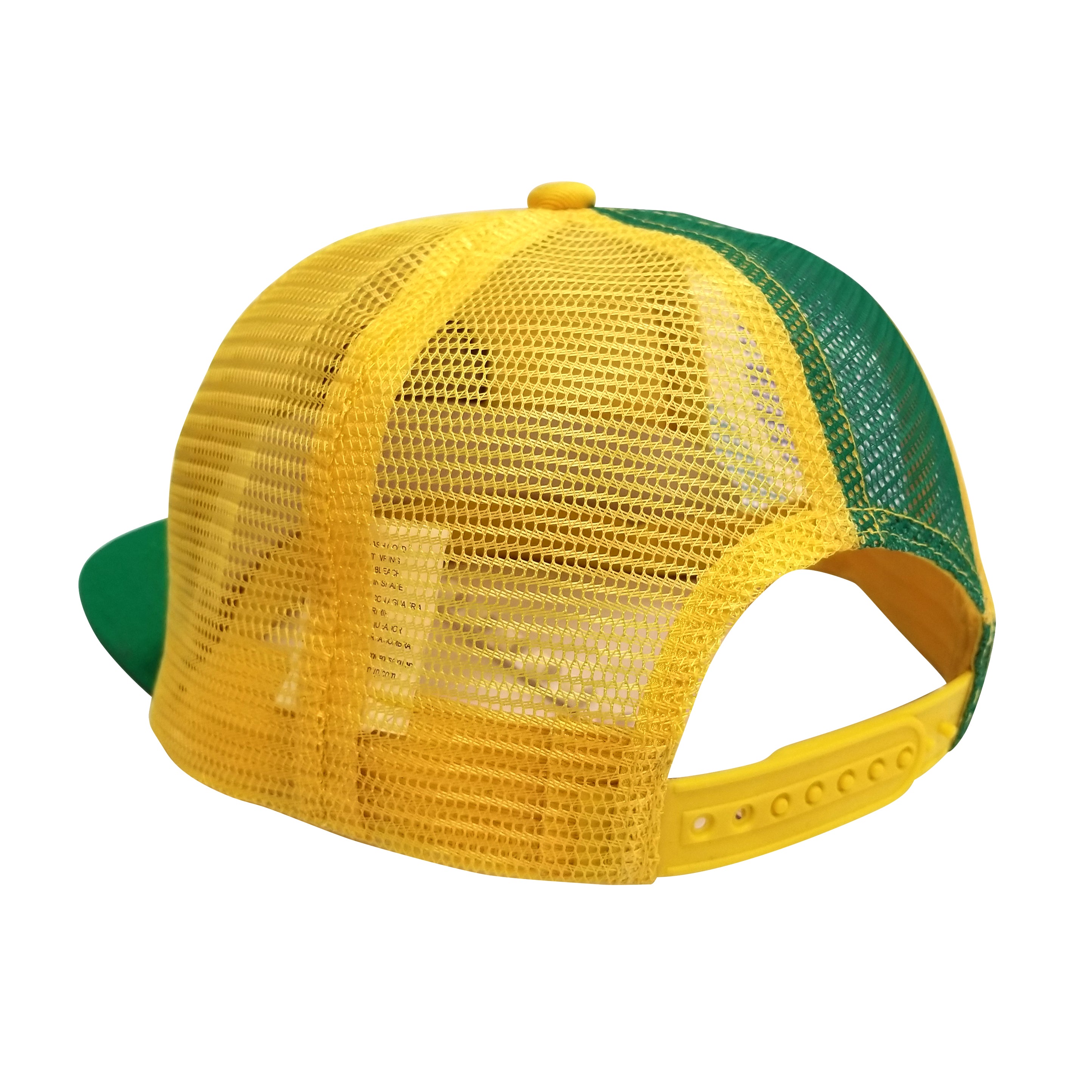 BRAZIL Logo 5-Panel Foam Front Trucker Cap by Icon Sports