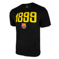 FC Barcelona 1899 T-Shirt - Black by Icon Sports