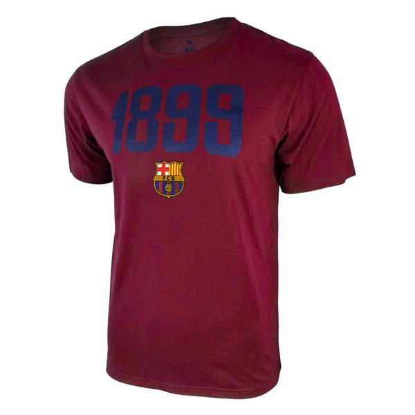 FC Barcelona 1899 T-Shirt - Maroon by Icon Sports