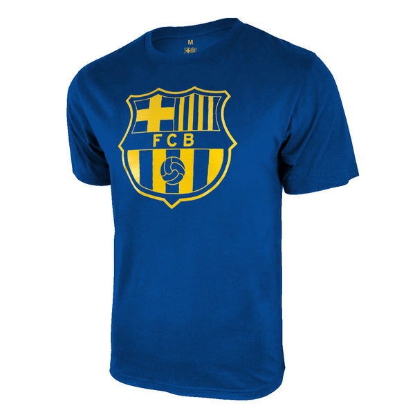 FC Barcelona Uni-Logo T-Shirt - Blue by Icon Sports