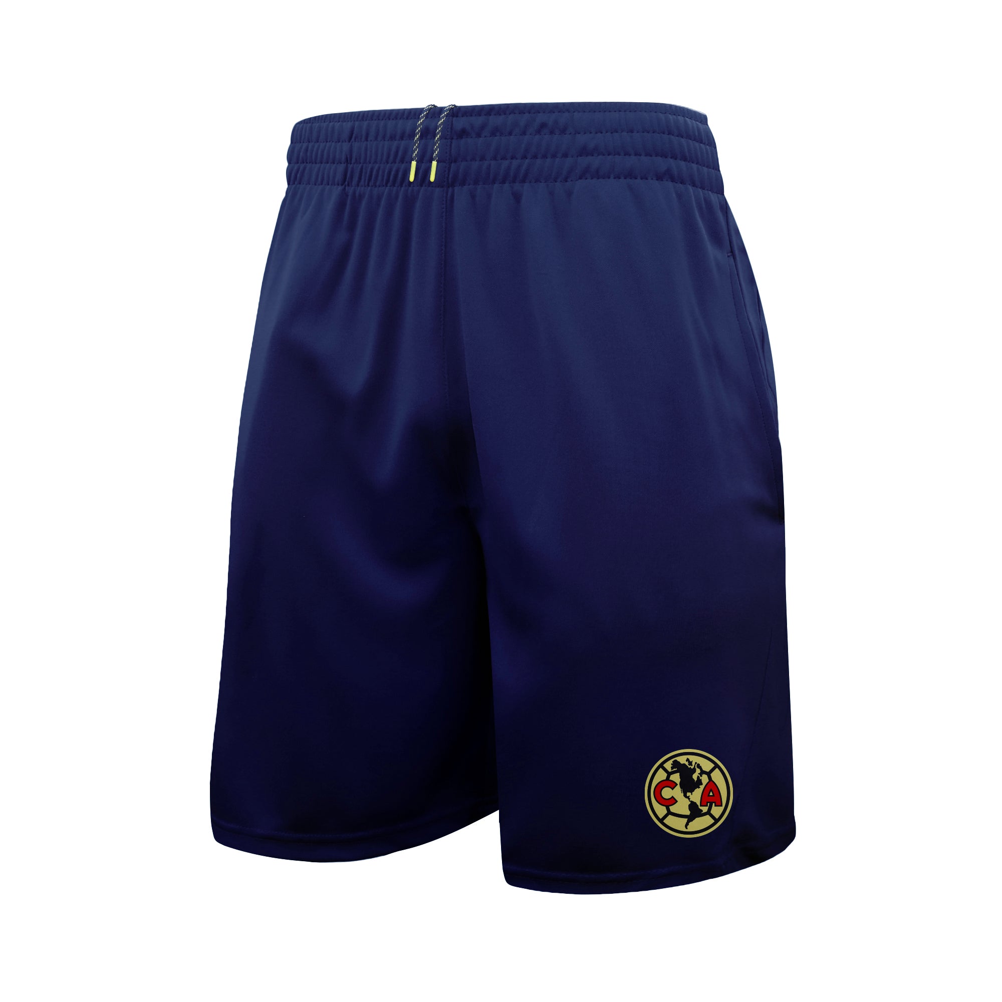 Club Am??rica Athletic Soccer Shorts in Navy by Icon Sports